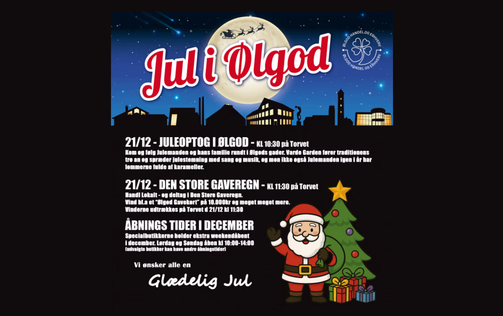 Den Store Gaveregn og Juleoptog med Varde Garden