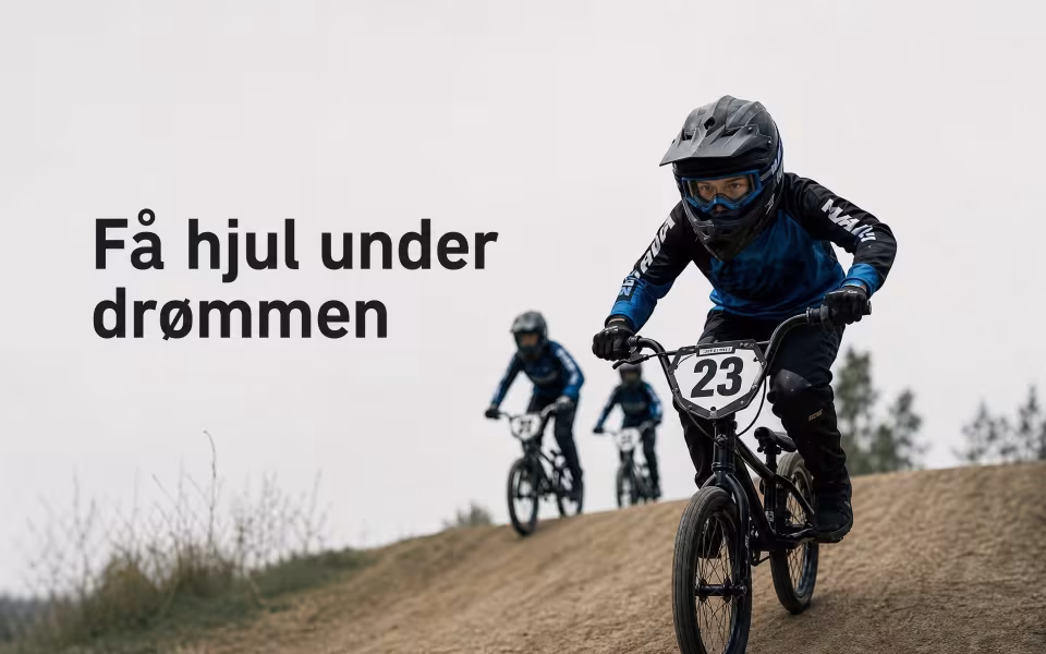 Få hjul under drømmen