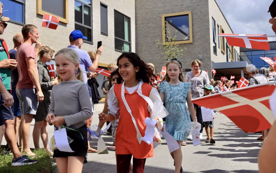 Ferie og udklapning på Frello Skolen