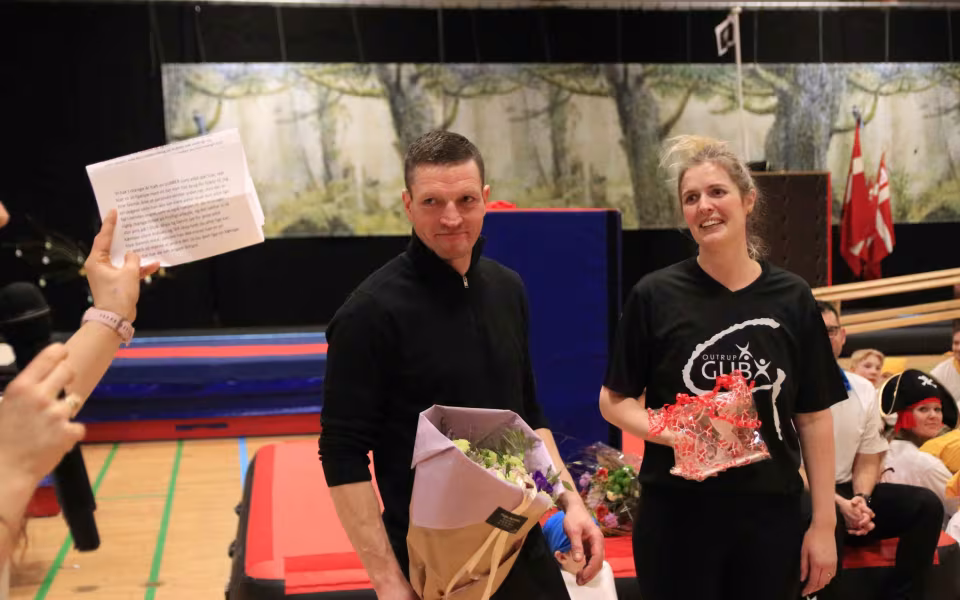 Forårsstemning i Outrup med GUB Gymnastik