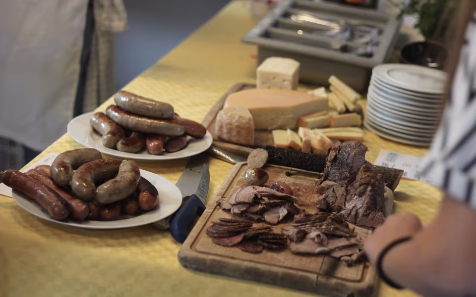 Varde Å dag hos Enghavegård Osteri
