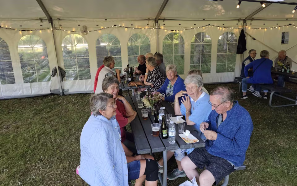 Billeder fra Midsommerfest I Tistrup anlæg 2025