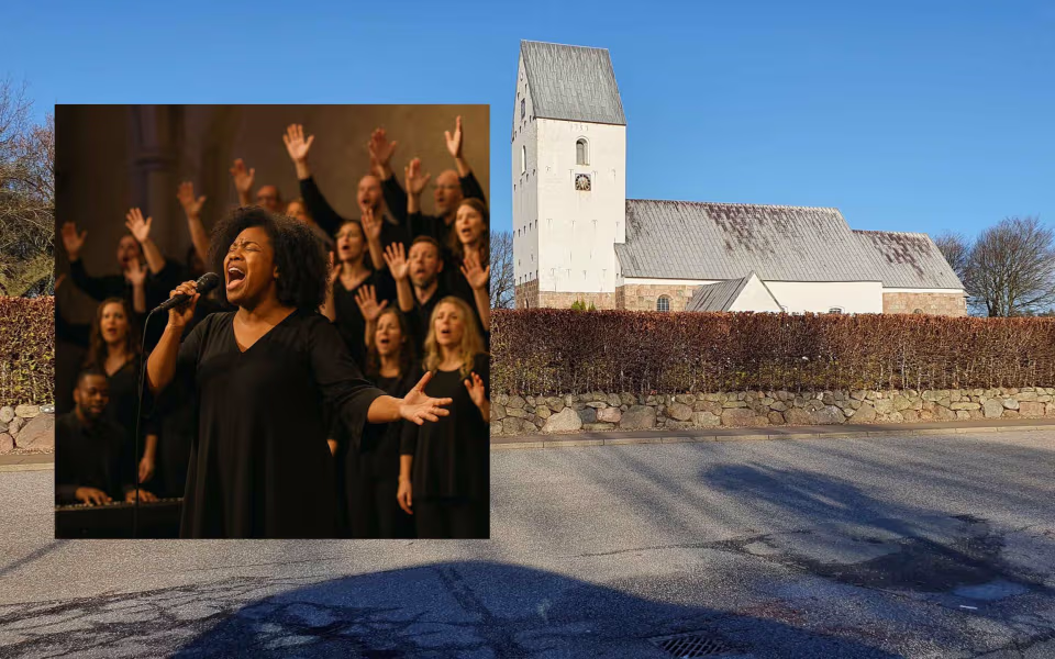Gospelkoncert med deltagelse af konfirmander