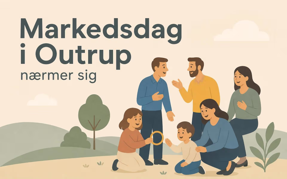Markedsdag i Outrup nærmer sig