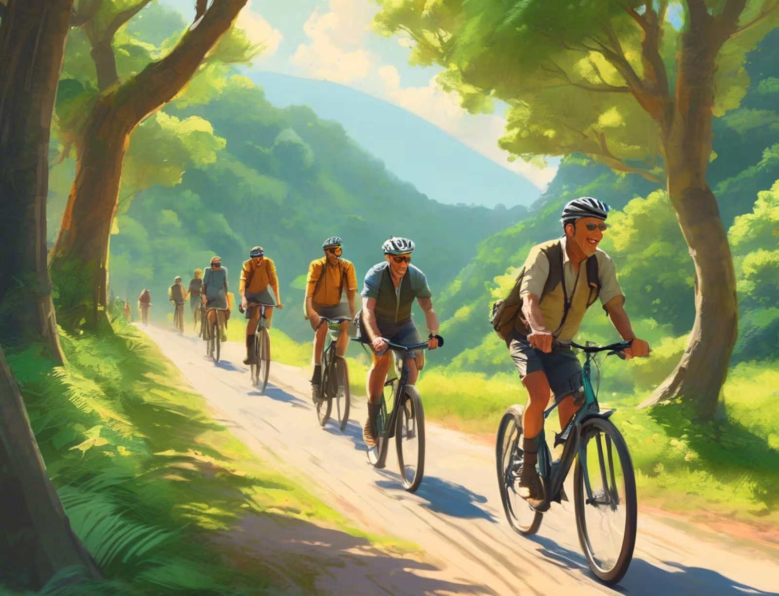 Det er for mænd - Vi cykler hver onsdag fra Pagoden