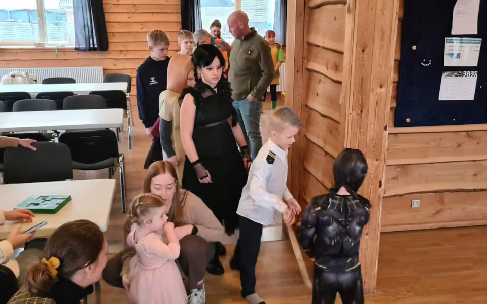 Gårde Borger og Beboerforening afholdte i dag fastelavn i Multihuset.