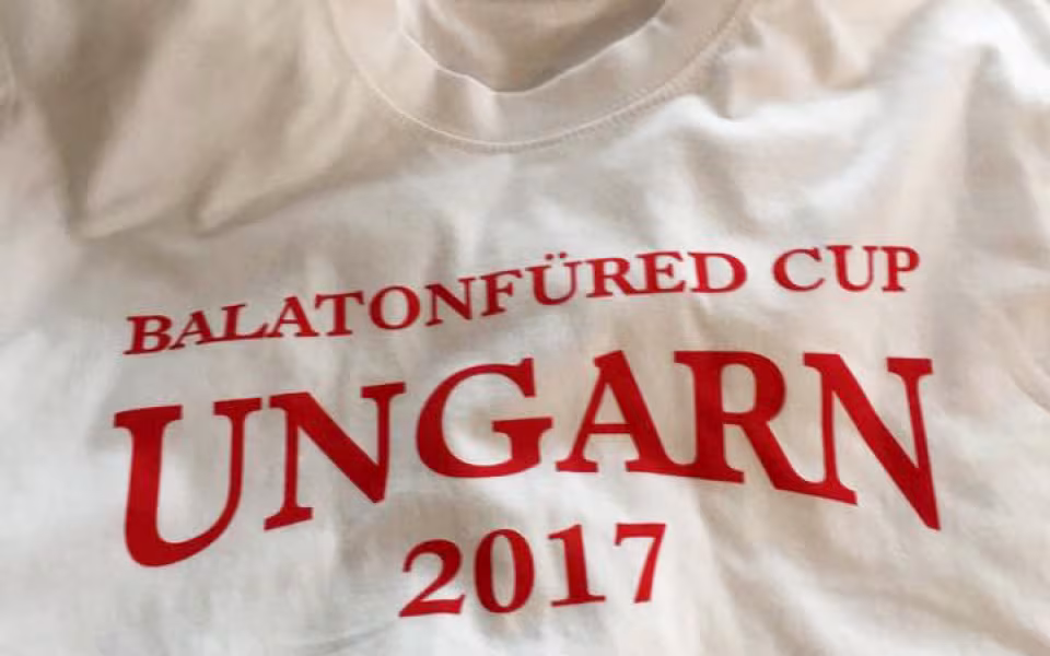 T-shirts til U14-håndboldpigerne til Ungarnsturen