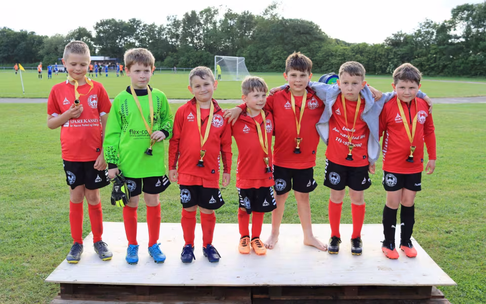 Fodboldfest for U-8 drengehold
