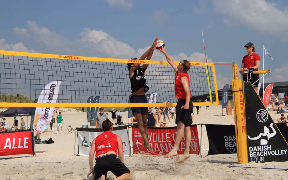 Beachvolleyfest ved Vesterhavet