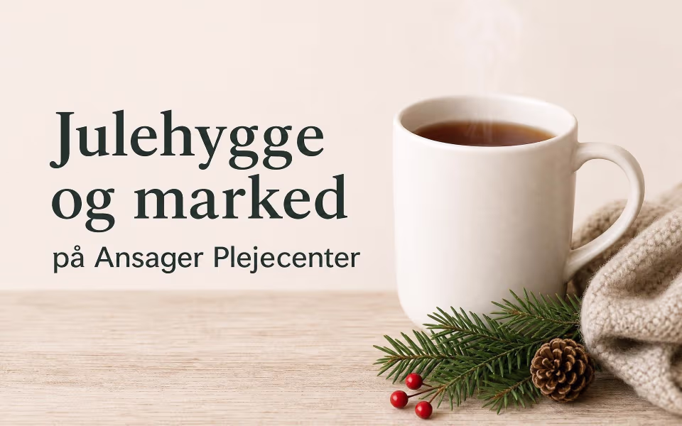 Julehygge og marked på Ansager Plejecenter
