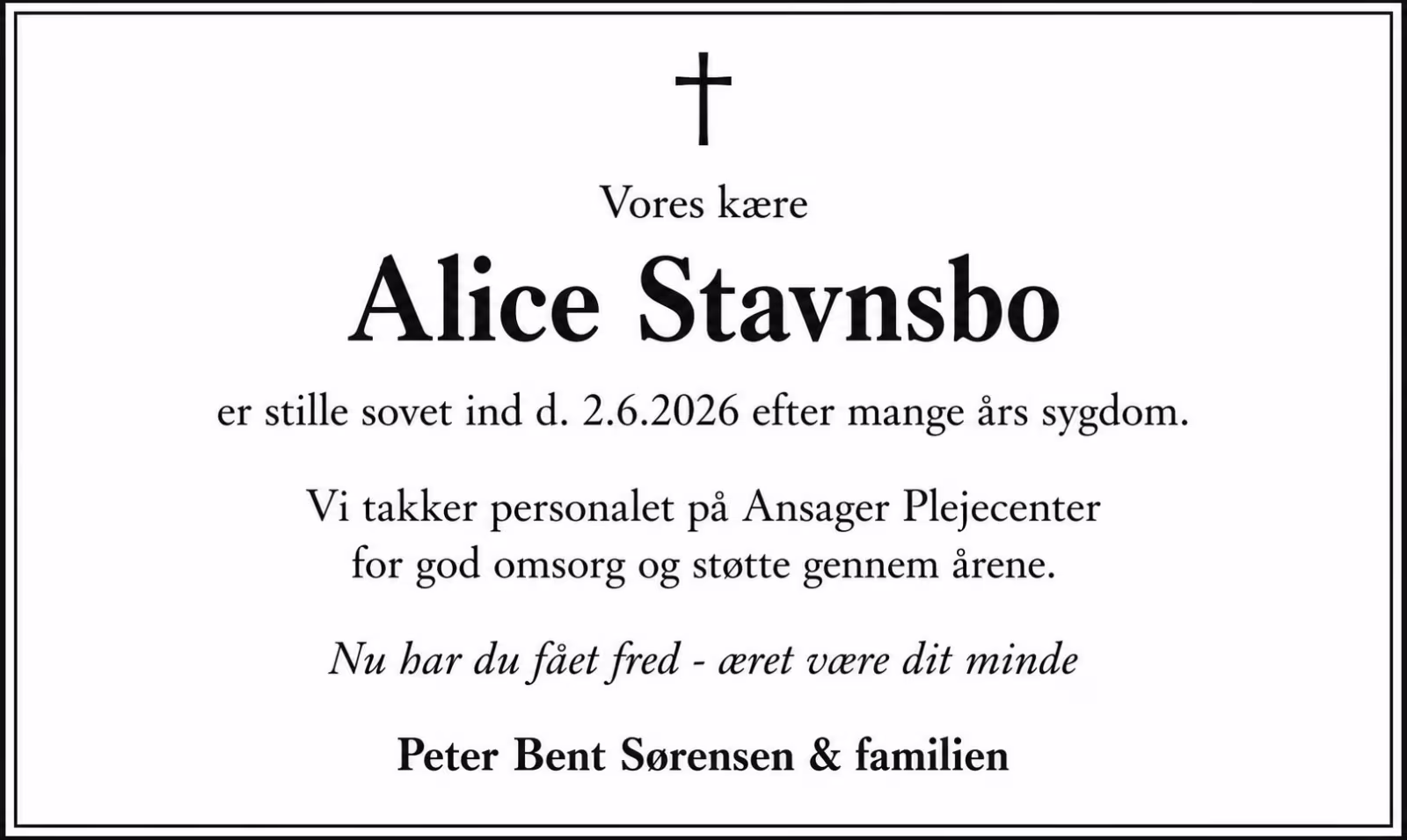 Alice Stavnsbo