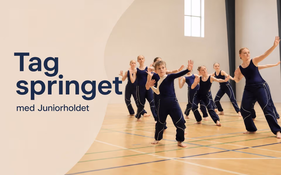 Tag springet med Juniorholdet