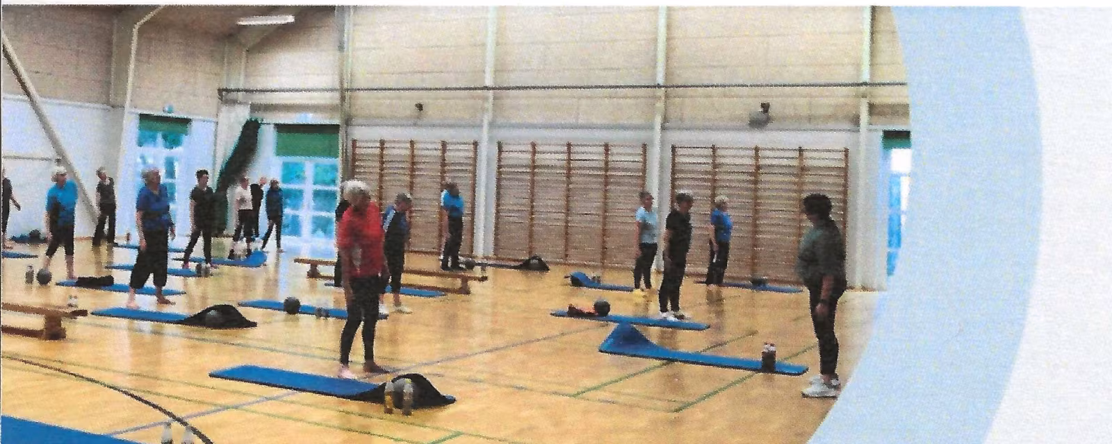 Idræt om dagen hver torsdag i Hodde Tistrup Hallen