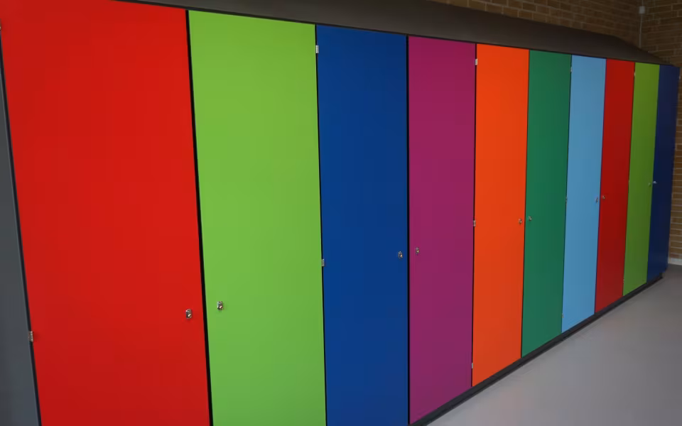 Det nye billedkunstlokale indviet på Ansager skole af skolechef i Varde Kommen, Karen Mortensen