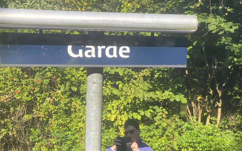 Festlig fejring på Gårde Station i anledning af DSB’s 150-års jubilæum