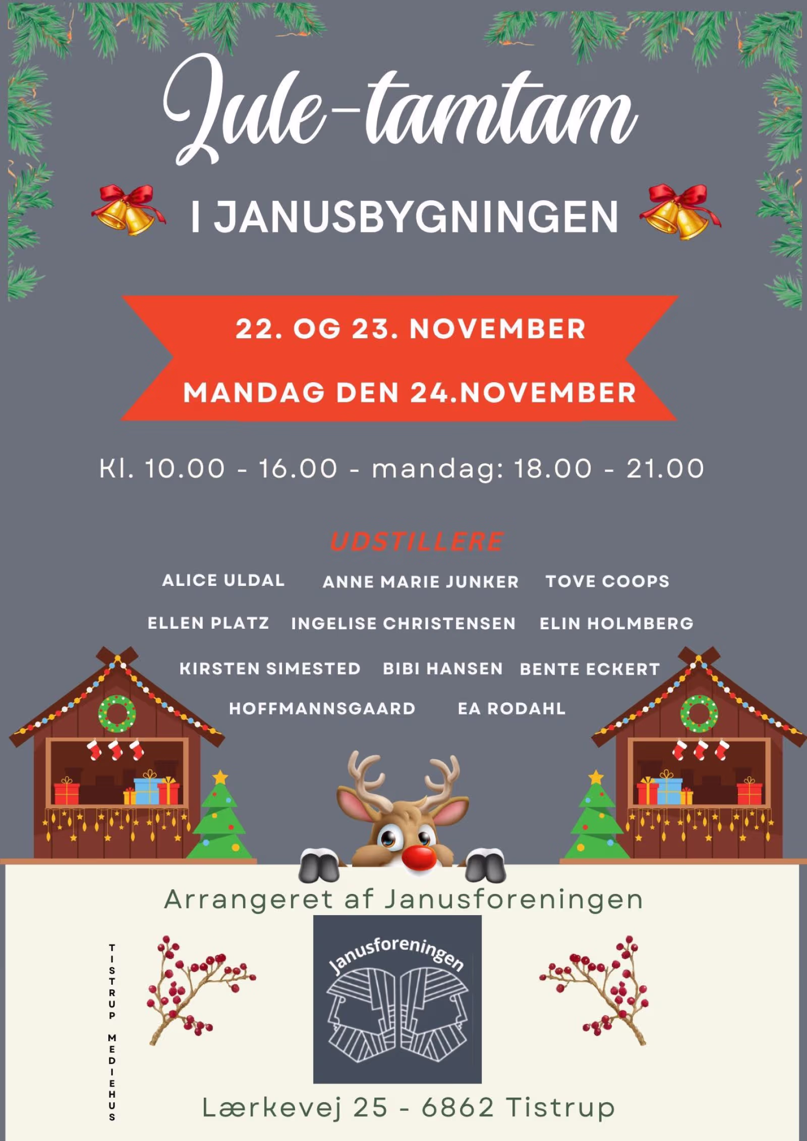 Jule-tamtam i JANUSBYGNINGEN
