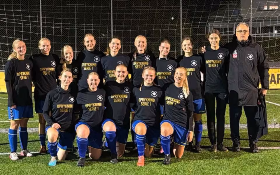 Senior damer rykker op i Serie 1