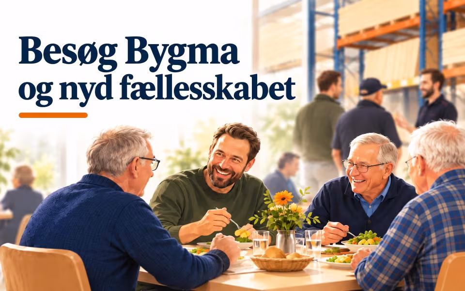 Besøg Bygma og nyd fællesskabet
