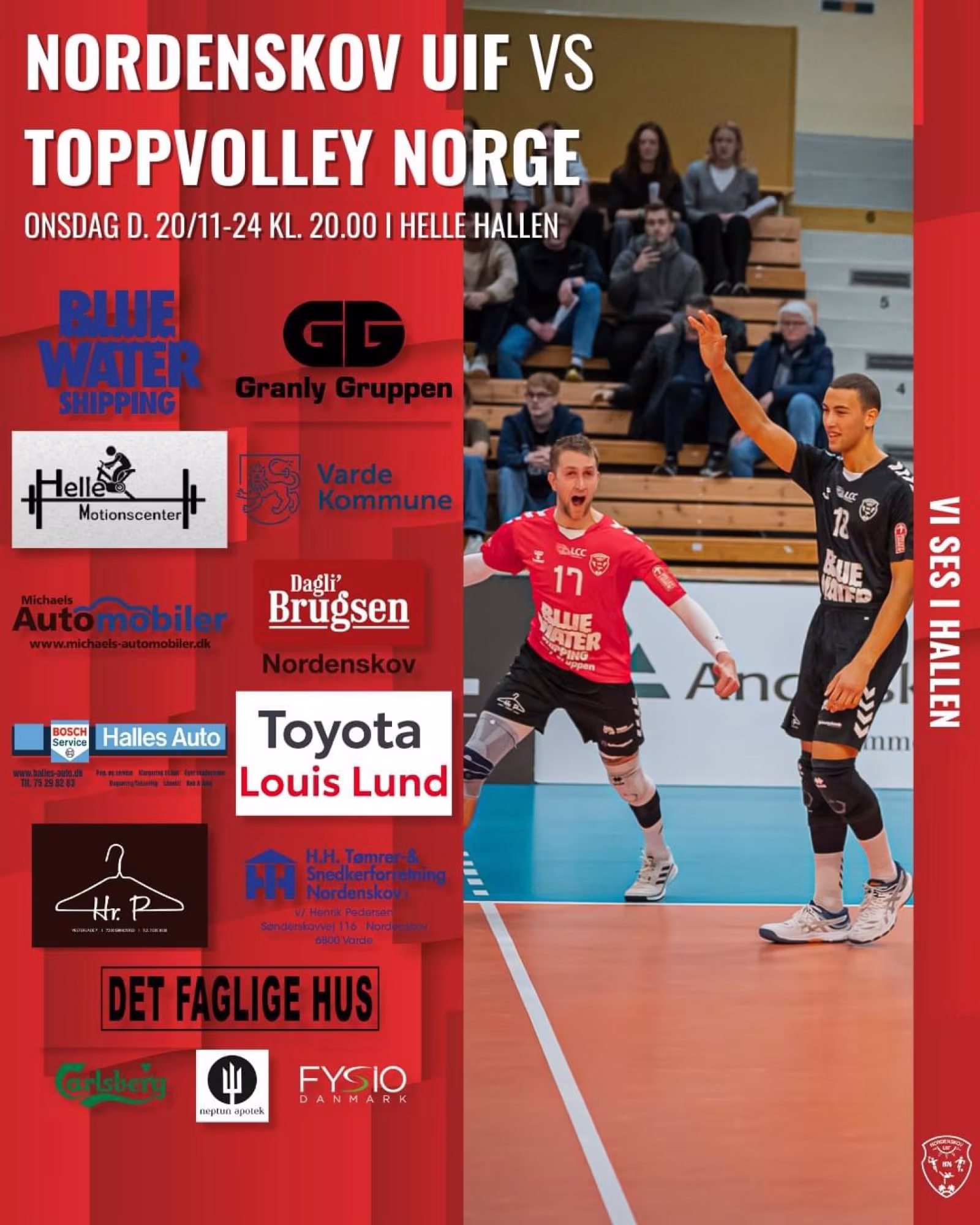 ToppVolley Norge På Træningslejr I Helle Hallen