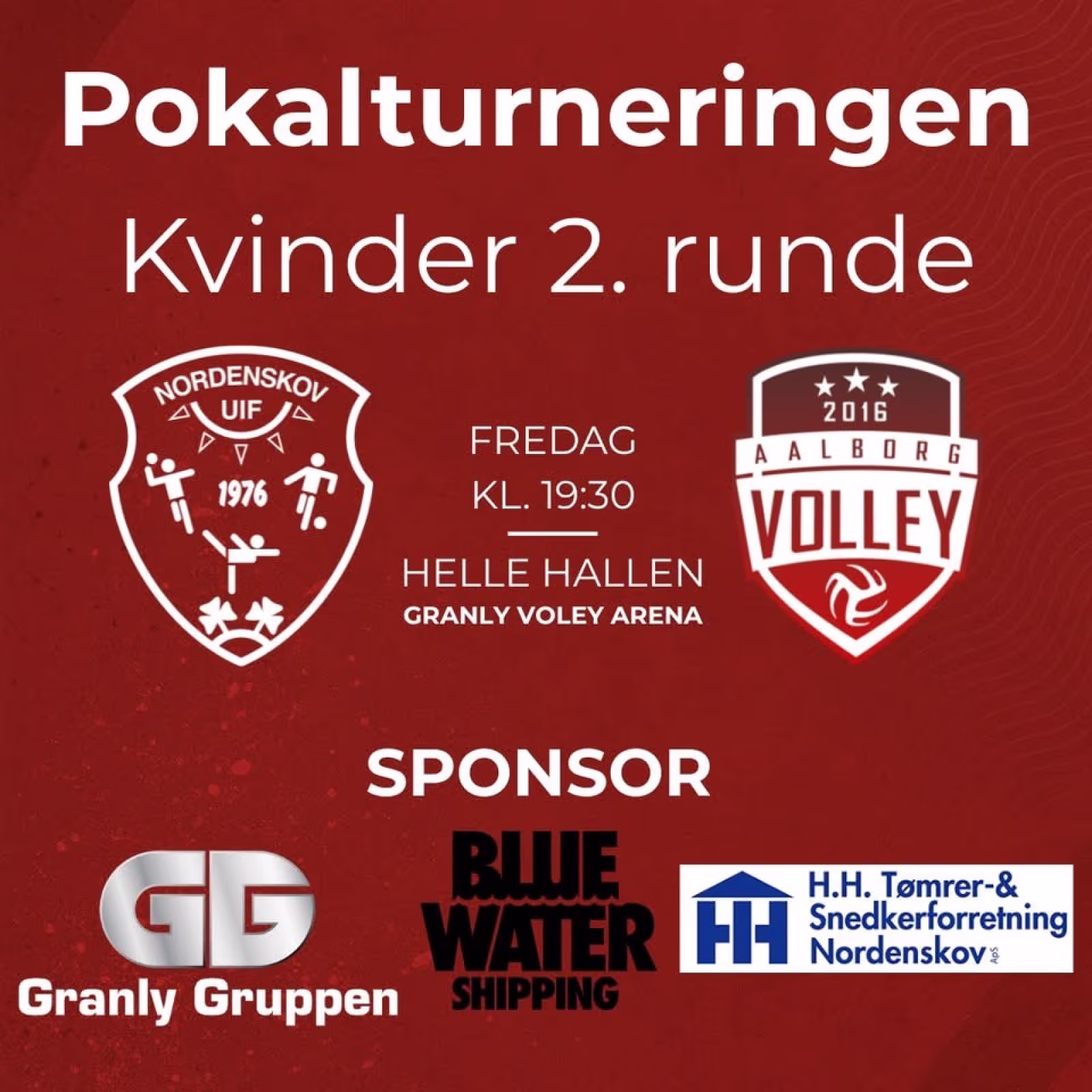 Volleyball og pokalkampe i Helle Hallen