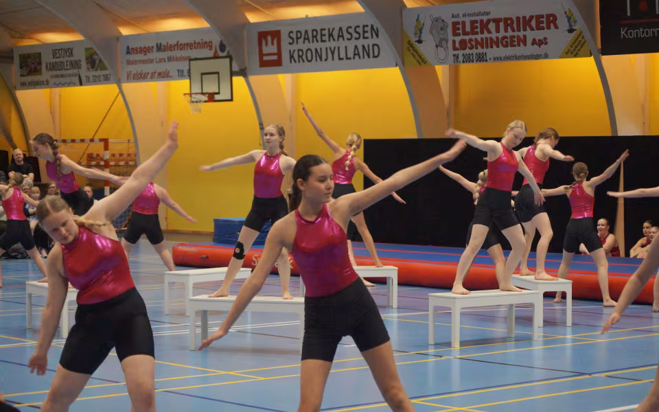 Gymnastikopvisning 2023 i Ansager