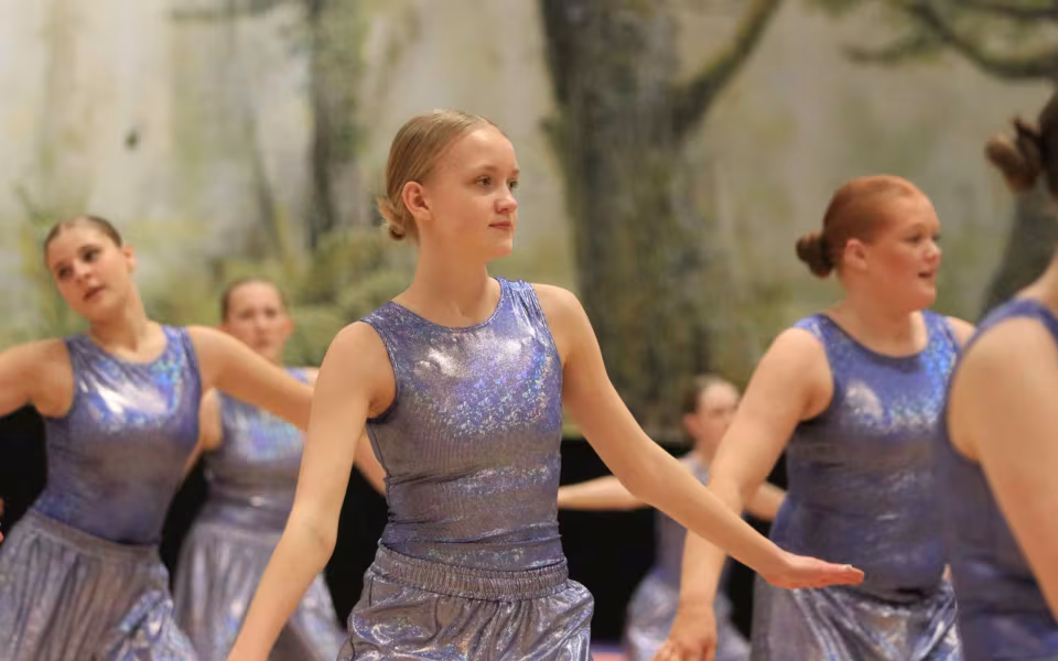 Forårsstemning i Outrup med GUB Gymnastik