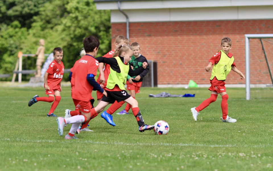 Sol over fodboldskolen