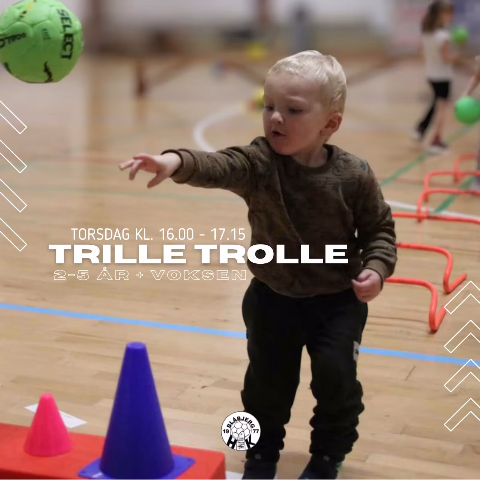 Trille Trolle håndbold for de mindste
