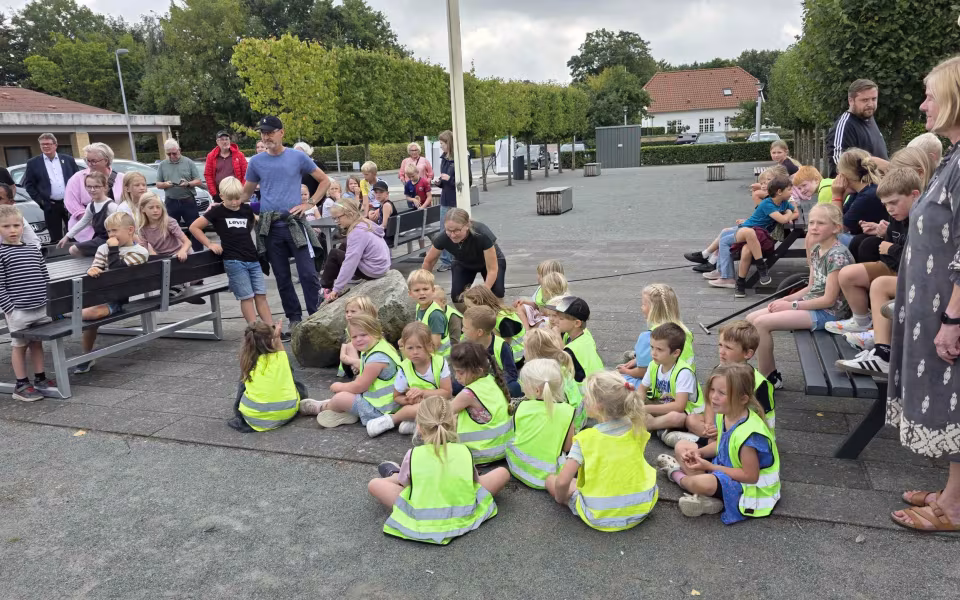 Billeder fra festlig indvielse af Tistrup By-Strand
