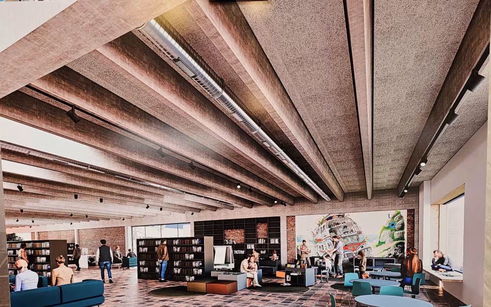 Indslag fra rejsegilde på det nye Kulturhus i Ølgod den 24. oktober 2025.
