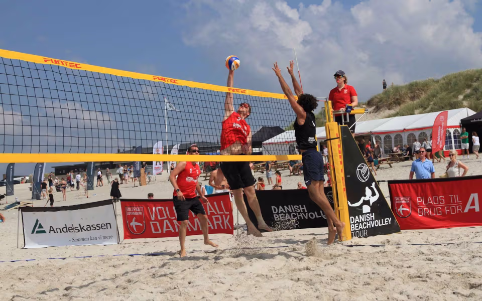 Beachvolleyfest ved Vesterhavet