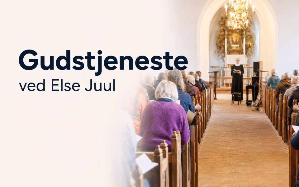 Gudstjeneste ved Else Juul