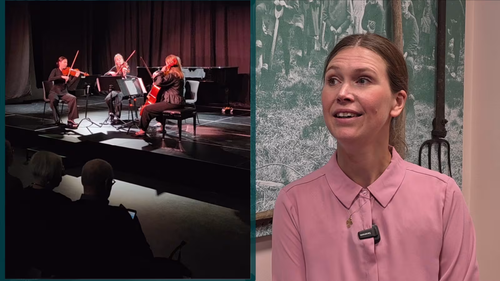 Indslag. Hvide Sande Masterclass tog hul på 20-års jubilæet i Ølgods nye kulturhus