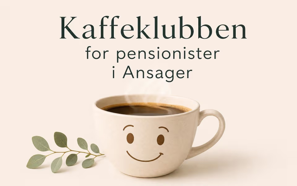 Kaffeklubben for pensionister i Ansager