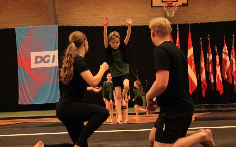 Stor succes ved DGI's opvisning