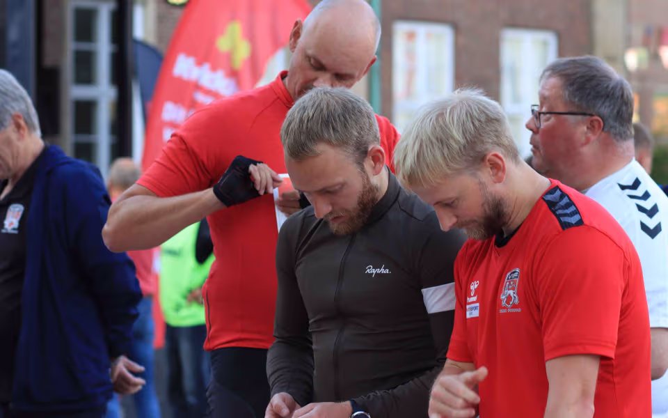 Sponsorløb skabte fest på torvet