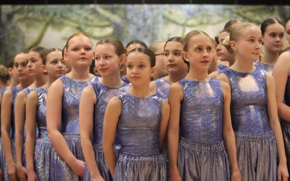 Forårsstemning i Outrup med GUB Gymnastik