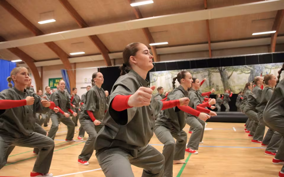 Forårsstemning i Outrup med GUB Gymnastik