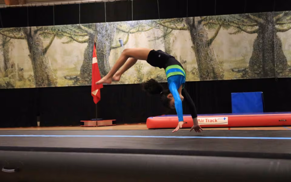 Forårsstemning i Outrup med GUB Gymnastik