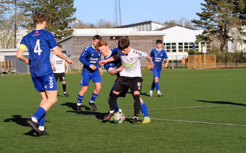 U19 Liga 1 Varde vinder 5-2