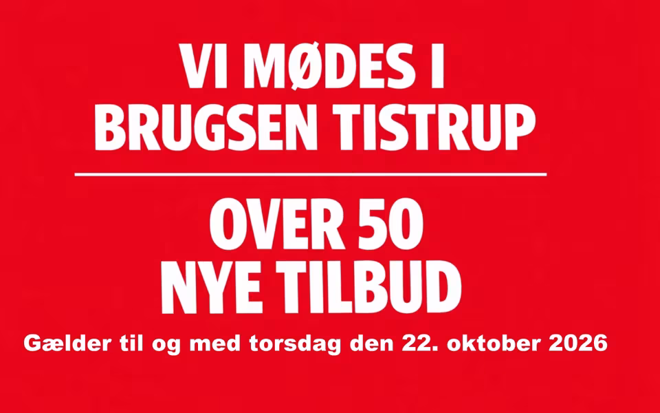 Over 50 nye tilbud i Brugsen Tistrup