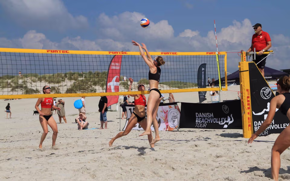 Beachvolleyfest ved Vesterhavet