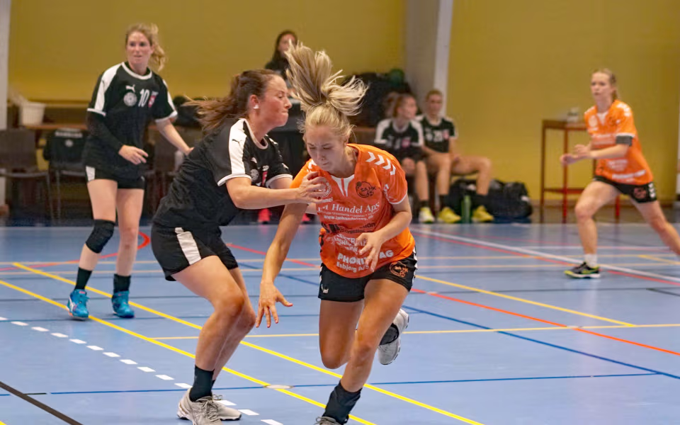 SA Ribe HK satte et højt tempo fra start, og løb hurtigt fra Viborg, der ikke kunne være med i det høje tempo