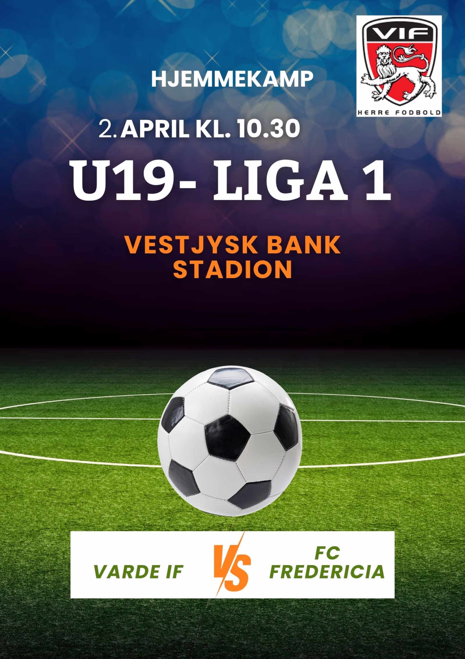 U-19 møder FC Fredericia