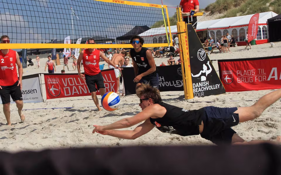 Semifinaler i beachvolley ved Henne