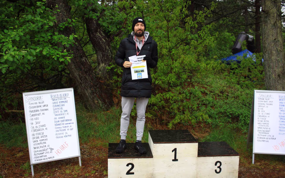 Løbefest trods regn i Ho