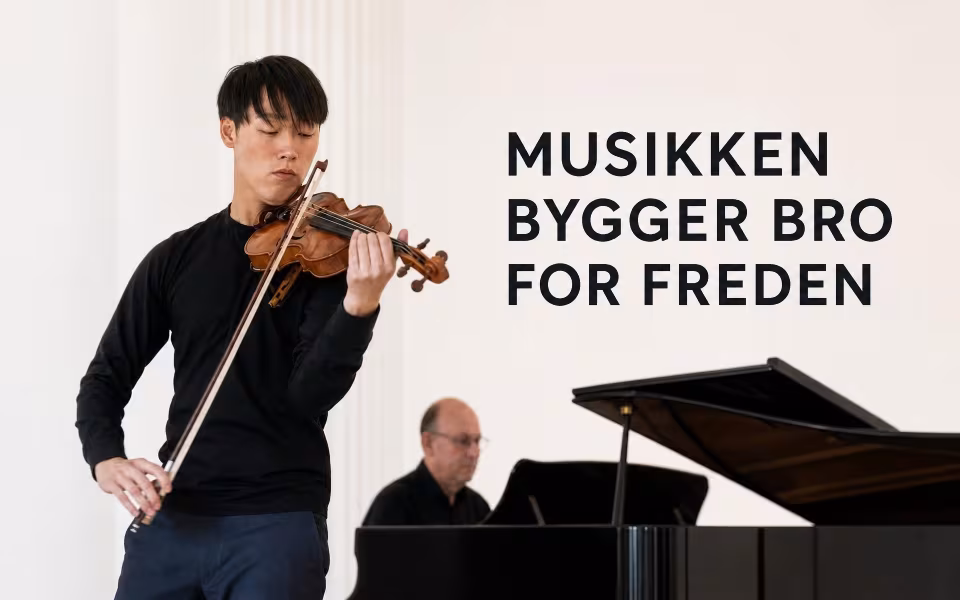 Musikken bygger bro for freden