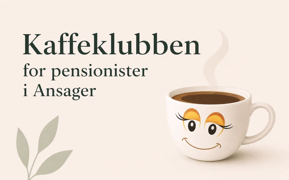 Kaffeklubben for pensionister i Ansager