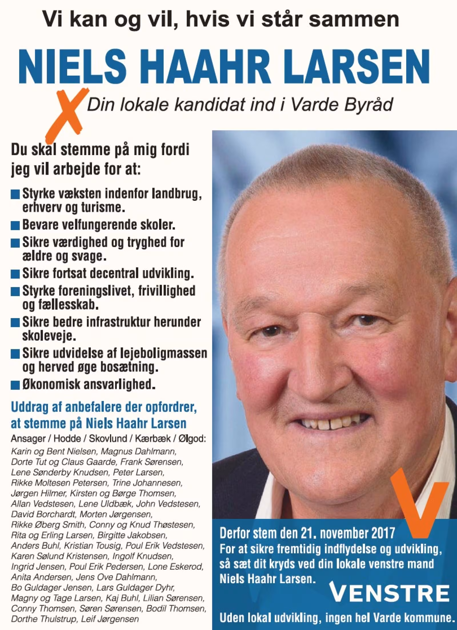 Niels Haahr Larsen, Venstre