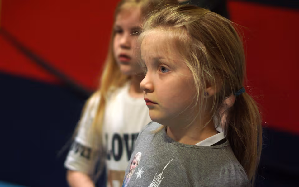 Springnat på Ansager skolen for 1-5 klasse